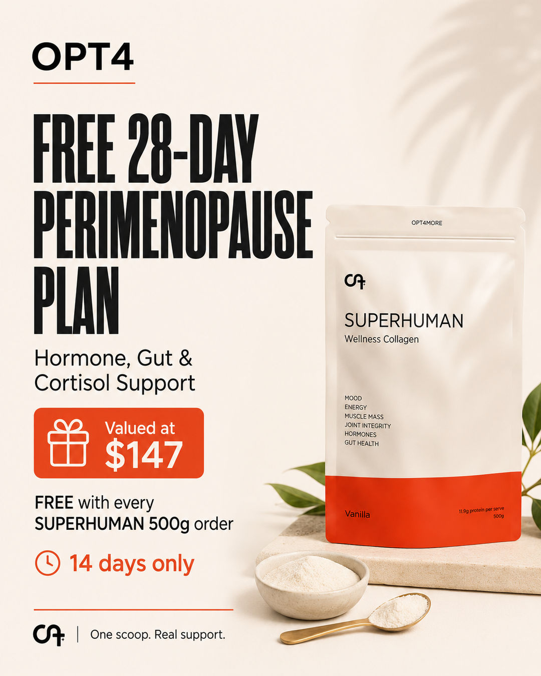 Superhuman Wellness Collagen Blend – 500g Pouch