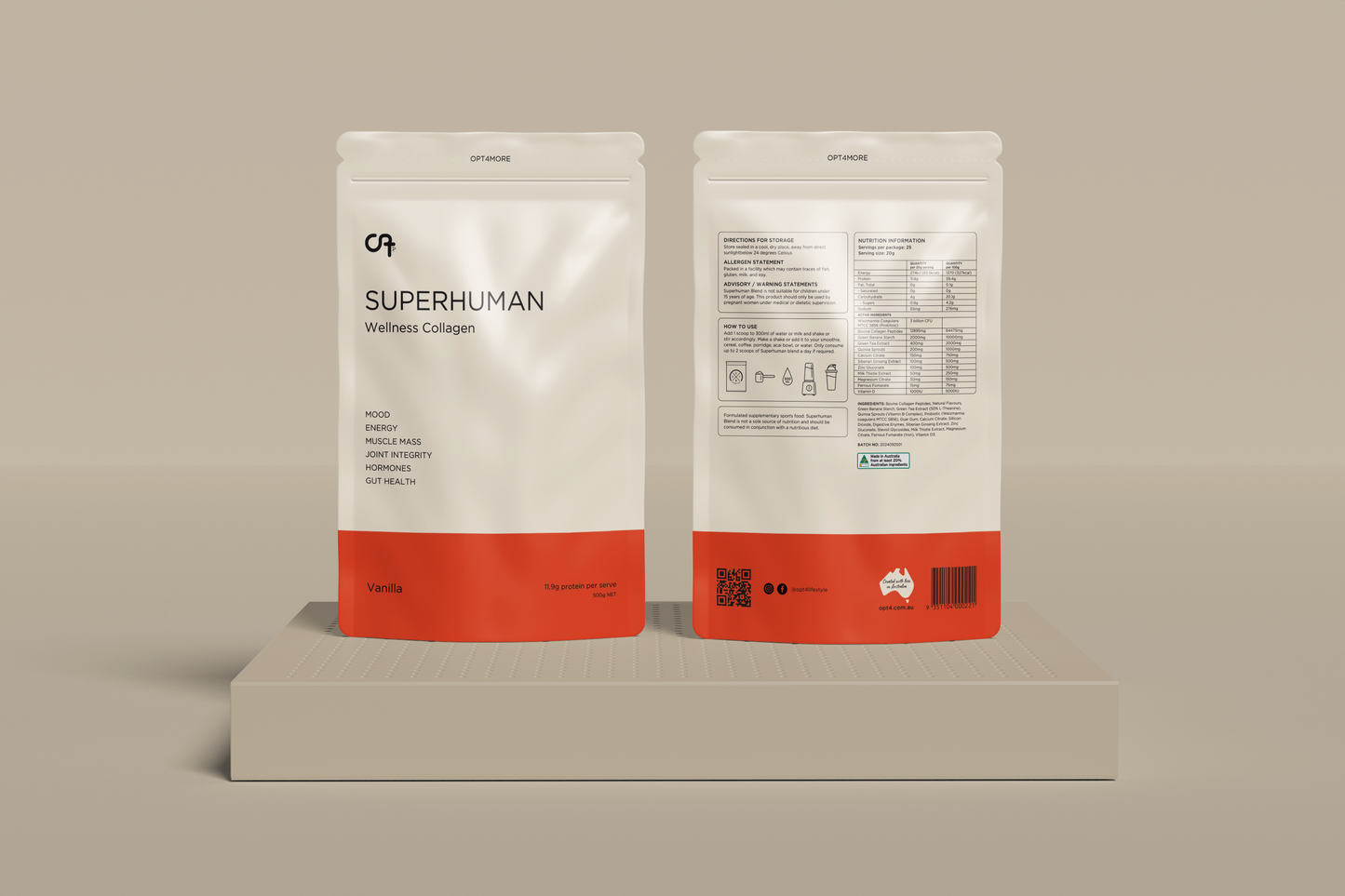 Subscribe & Save With OPT4 Superhuman Monthly Packs